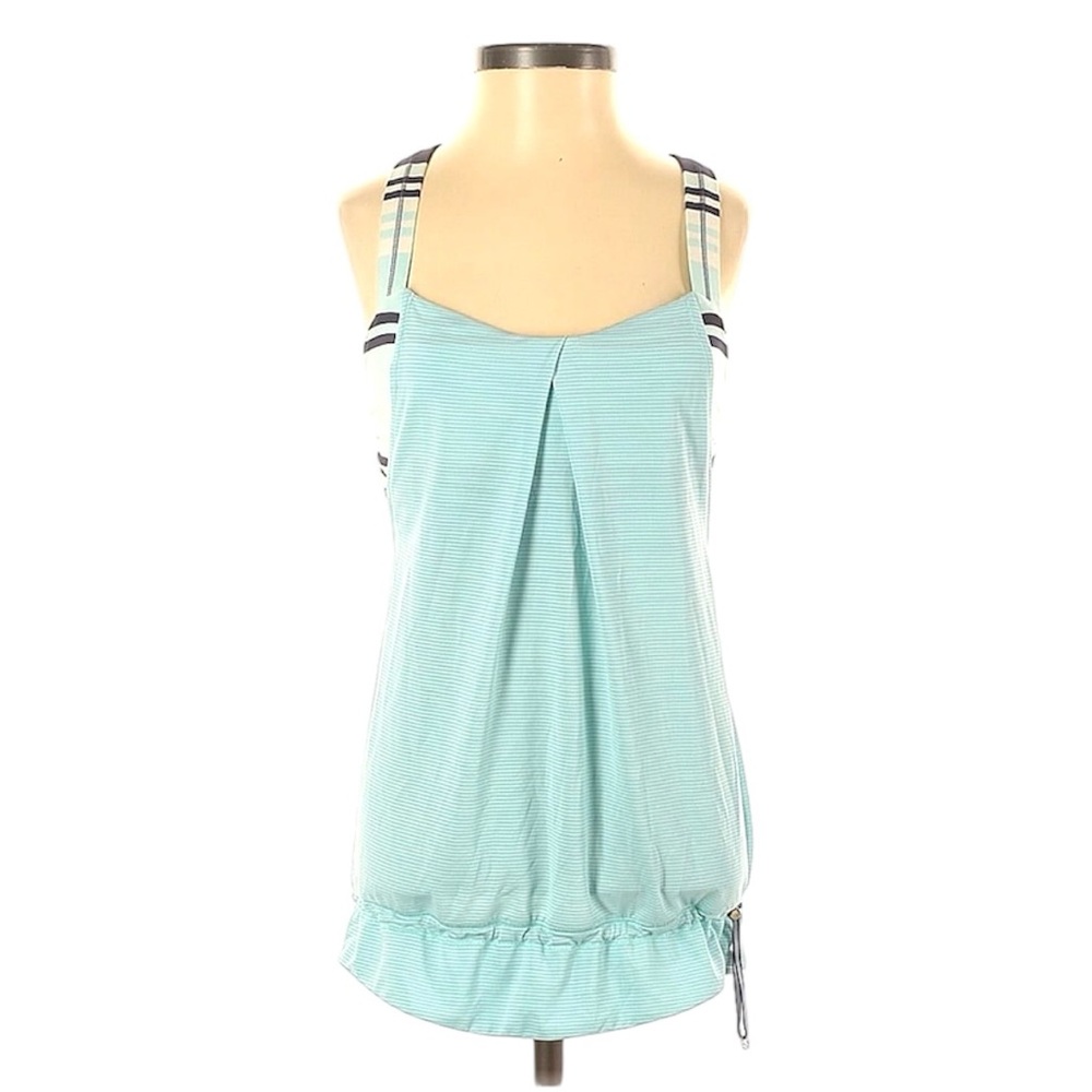 Lululemon Athletics Blue Size 4 Tank Top Measured 33.5” Chest, 19.75 Length